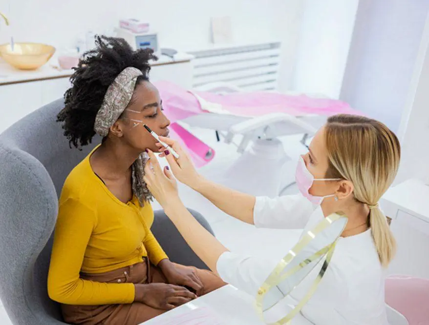 Dermal filler facial balancing treatment